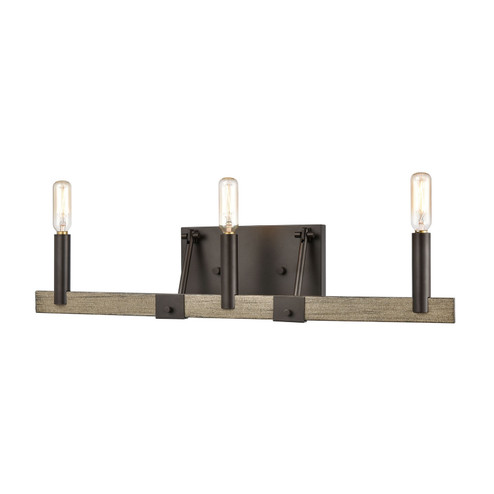 Transitions Three Light Vanity in Oil Rubbed Bronze (45|12314/3)