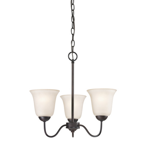 Conway Three Light Chandelier in Oil Rubbed Bronze (45|1253CH/10)