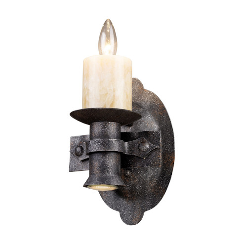 Cambridge One Light Wall Sconce in Moonlit Rust (45|14000/1+1)