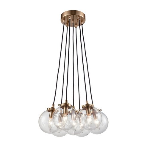 Boudreaux Seven Light Chandelier in Antique Gold (45|14465/7)