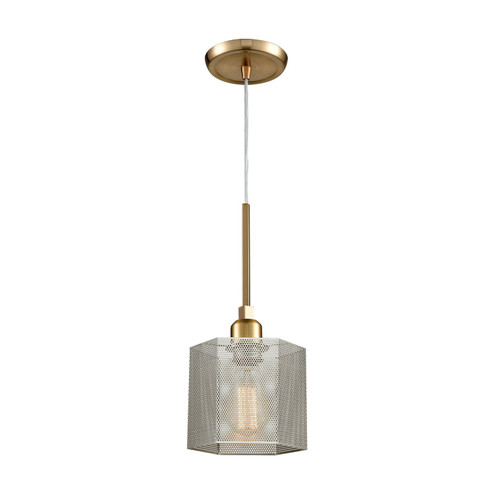 Compartir One Light Mini Pendant in Polished Nickel (45|21112/1)