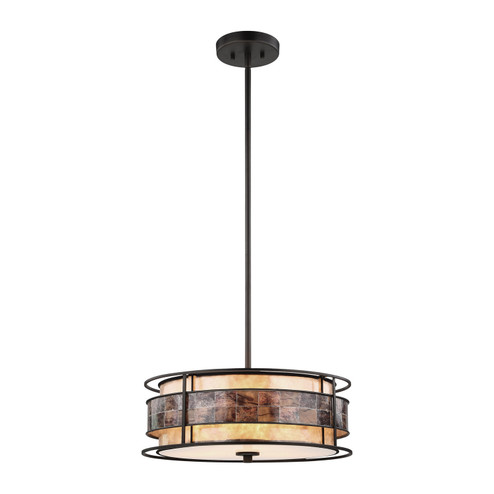 Tremont Three Light Chandelier in Tiffany Bronze (45|70263/3)