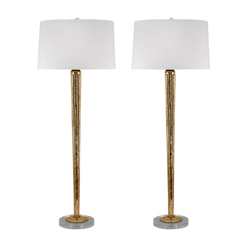 Mercury Glass Two Light Buffet Lamp - Set of 2 in Gold Mercury (45|711/S2)