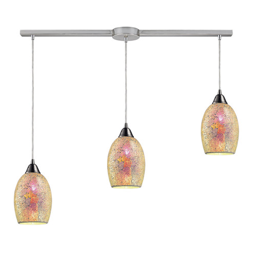 Avalon Three Light Pendant in Satin Nickel (45|73041-3L)