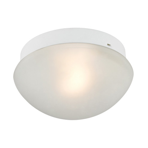 Mushroom One Light Flush Mount in White (45|7351FM/40)