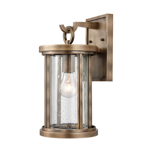 Brison One Light Outdoor Wall Sconce in Vintage Brass (45|89390/1)