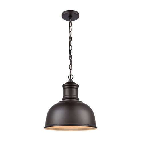 Cedar Park One Light Outdoor Pendant in Oil Rubbed Bronze (45|EN130146)