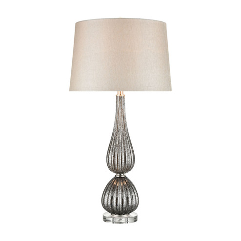 Mariani One Light Table Lamp in Silver Mercury, Clear (45|S0019-8038)