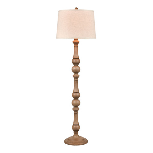 Aspermont One Light Floor Lamp in Washed Oak (45|S0019-8045)