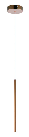 Flute LED Mini Pendant in Rose Gold (86|E10002-RG)