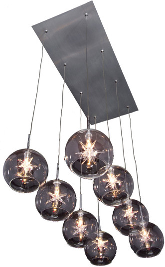 Starburst Eight Light Pendant in Polished Chrome (86|E20107-24)