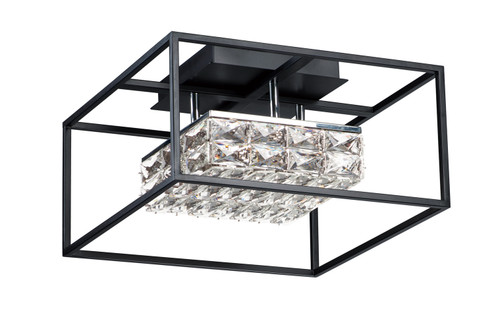 Zephyr LED Flush Mount in Black (86|E23300-20BK)