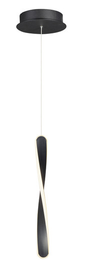 Pirouette LED Mini Pendant in Black (86|E24151-BK)