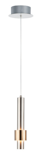 Reveal LED Pendant in Satin Nickel / Satin Brass (86|E24751-SNSBR)