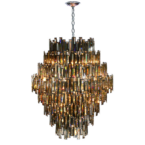 Vienna 28 Light Chandelier in Chrome (40|31889-018)