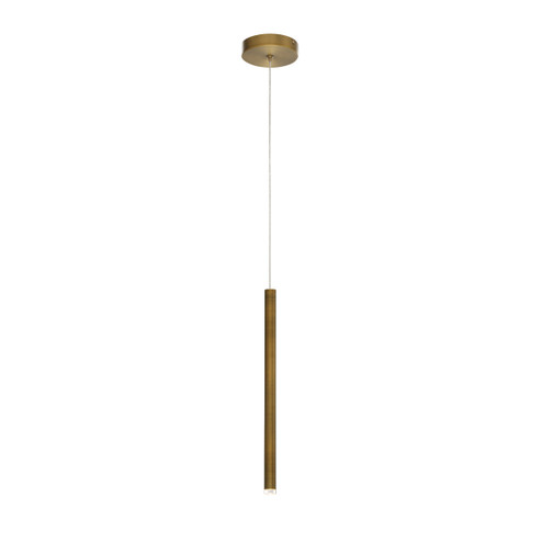 Navada LED Pendant in Antique Brass (40|34164-020)