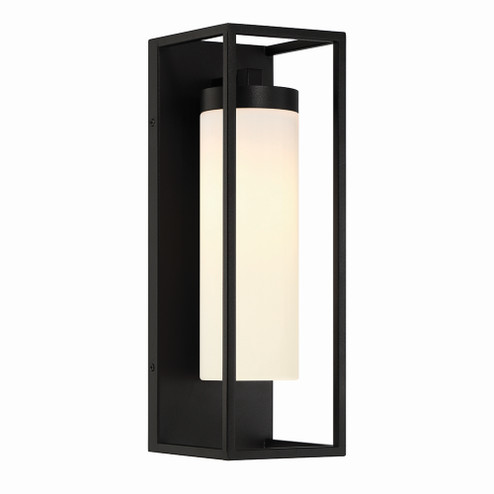 Ren One Light Outdoor Wall Sconce in Satin Black (40|41962-015)
