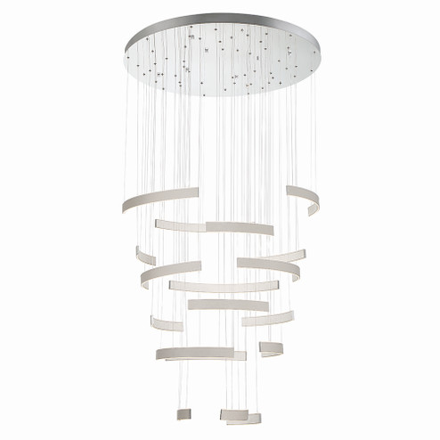 Verdura LED Chandelier in Grey / White (40|43902-038)