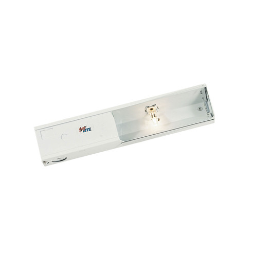 Under Cabinet One Light Undercabinet in White (40|UC-1BLV-02)