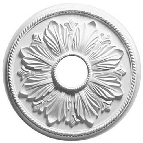 Renaissance Medallion in White (25|81618)