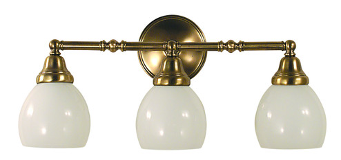 Sheraton Three Light Wall Sconce in Siena Bronze (8|2429 SBR)