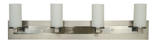 Mercer Four Light Wall Sconce in Satin Pewter with Polished Nickel (8|4734 SP/PN)