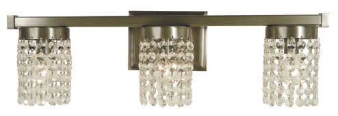 Gemini Three Light Wall Sconce in Polished Nickel (8|4743 PN)