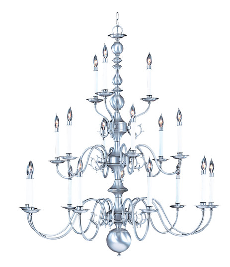 Jamestown 18 Light Foyer Chandelier in Polished Brass (8|9148 PB)