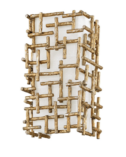 Farrah LED Wall Sconce in Burnished Gold (138|FR33102BNG)