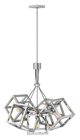 Ensemble LED Chandelier in Polished Nickel (138|FR42444PNI)