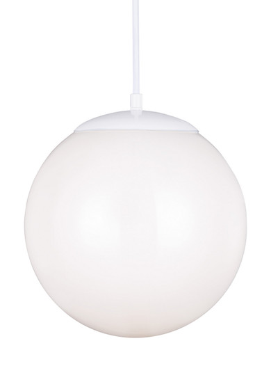 Leo - Hanging Globe One Light Pendant in White (454|6022EN3-15)