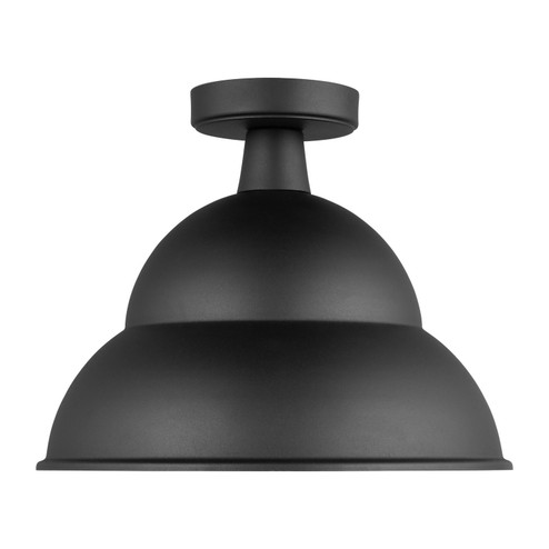 Barn Light One Light Outdoor Flush Mount in Black (454|7836701EN3-12)