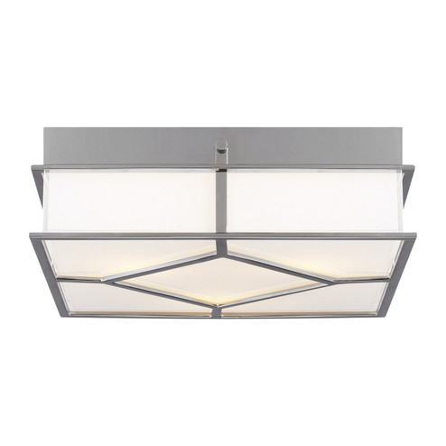 Transom Three Light Flush Mount in Polished Nickel (454|AF1063PN)