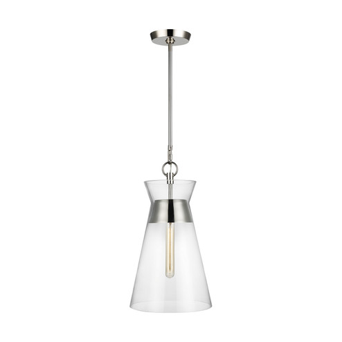 Atlantic One Light Pendant in Polished Nickel (454|CP1021PN)