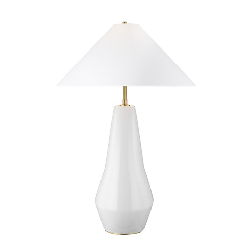 Contour One Light Table Lamp in Arctic White (454|KT1231ARC1)