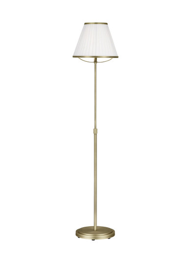 Esther One Light Floor Lamp in Time Worn Brass (454|LT1141TWB1)
