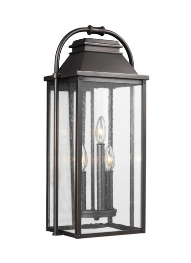 Wellsworth Three Light Lantern in Antique Bronze (454|OL13201ANBZ)