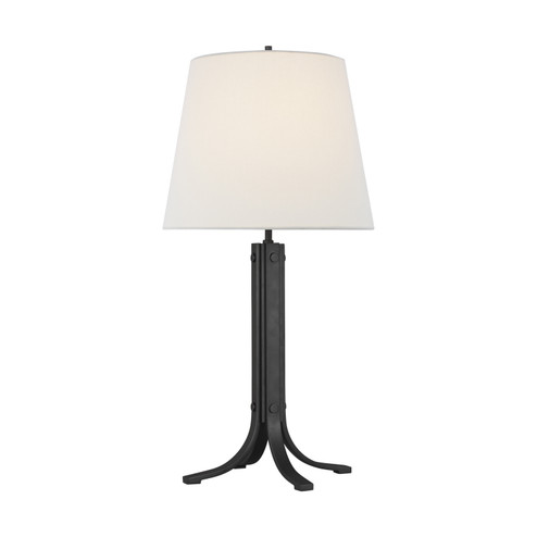 Logan One Light Table Lamp in Aged Iron (454|TT1051AI1)