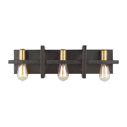 Finnegan Three Light Vanity Fixture in New World Bronze (454|VS2493NWB)