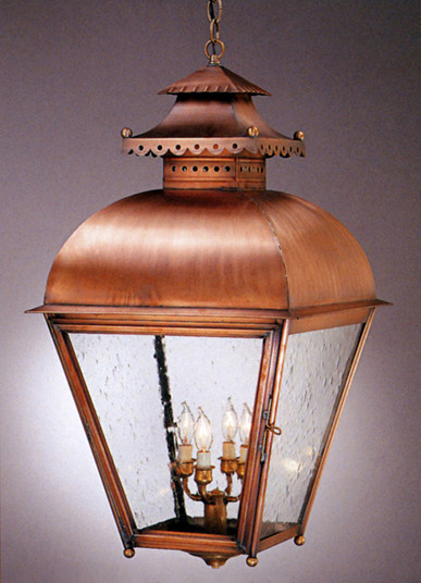 Duchess Four Light Pendant in Antique Copper (265|85023ACSS)