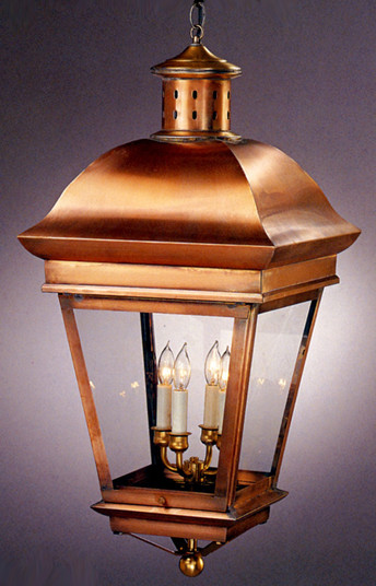 Rosalyne Four Light Pendant in Antique Copper (265|89723ACC)