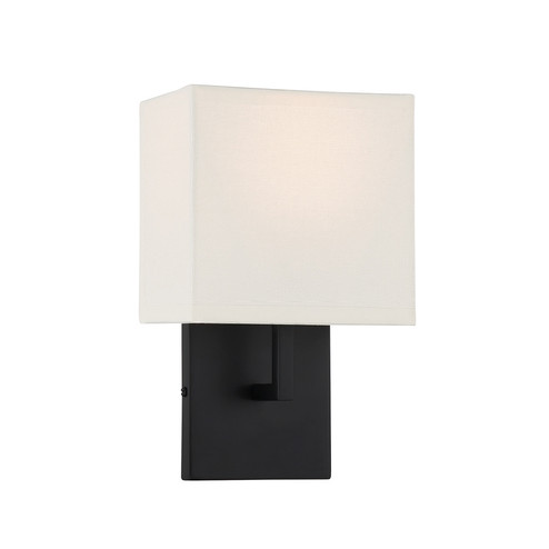 Sconce LED Wall Sconce in Coal Black (42|P470-66A-L) Sconce LED Wall Sconce in Coal Black (42|P470-66A-L)