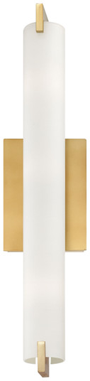 Tube LED Wall Sconce in Honey Gold (42|P5044-248-L)