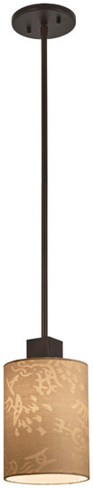 Kimono One Light Mini Pendant in Antique Dorian Bronze (42|P8080-615)