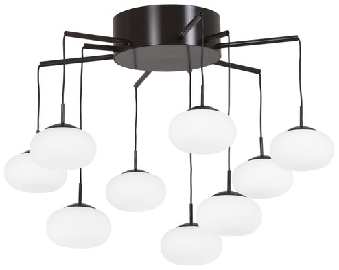 George's Web LED Chandelier in Bronze With Gold Dust (42|P8236-671-L)