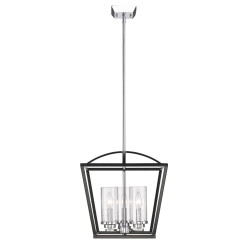 Mercer Three Light Pendant in Matte Black (62|4309-3P BLK-SD)