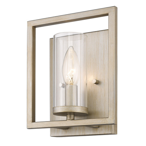 Marco One Light Wall Sconce in White Gold (62|6068-1W WG)
