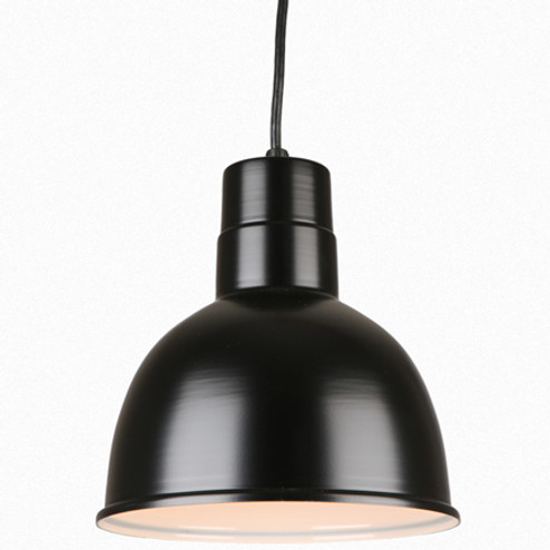 Deep Bowl Shade One Light Pendant in Black (381|H-QSN16110-C-91)