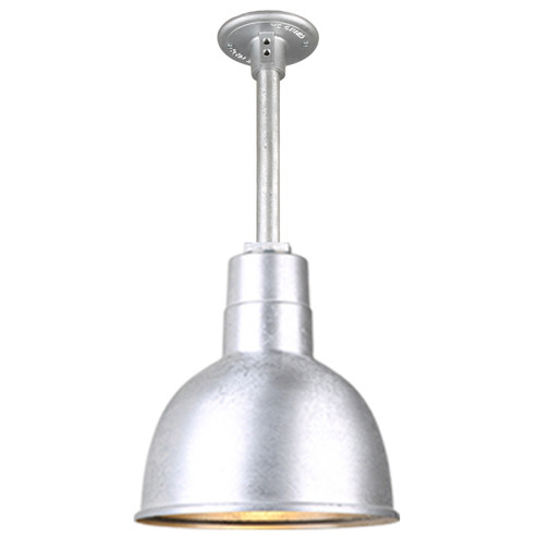 Warehouse One Light Pendant in Galvanized (381|H-QSN16110-SA-96/QSN12``ST3-96/QSNHDSMC-96)