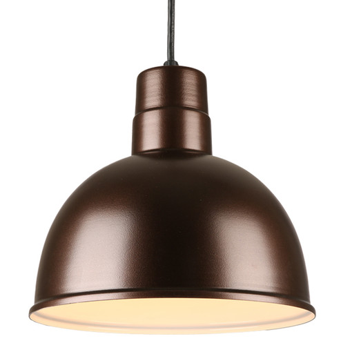 Deep Bowl Shade One Light Pendant in Oil Rubbed Bronze (381|H-QSN16112-C-145)